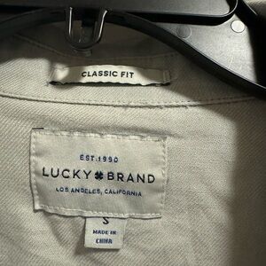 Lucky brand flannel